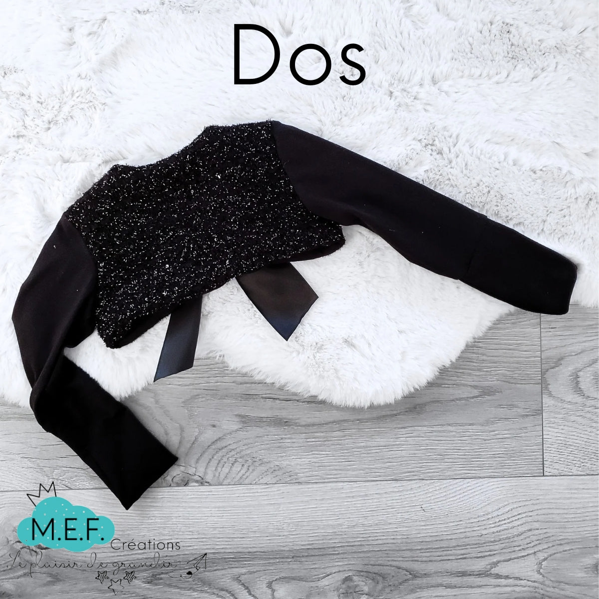 Boléro chic pour fillette