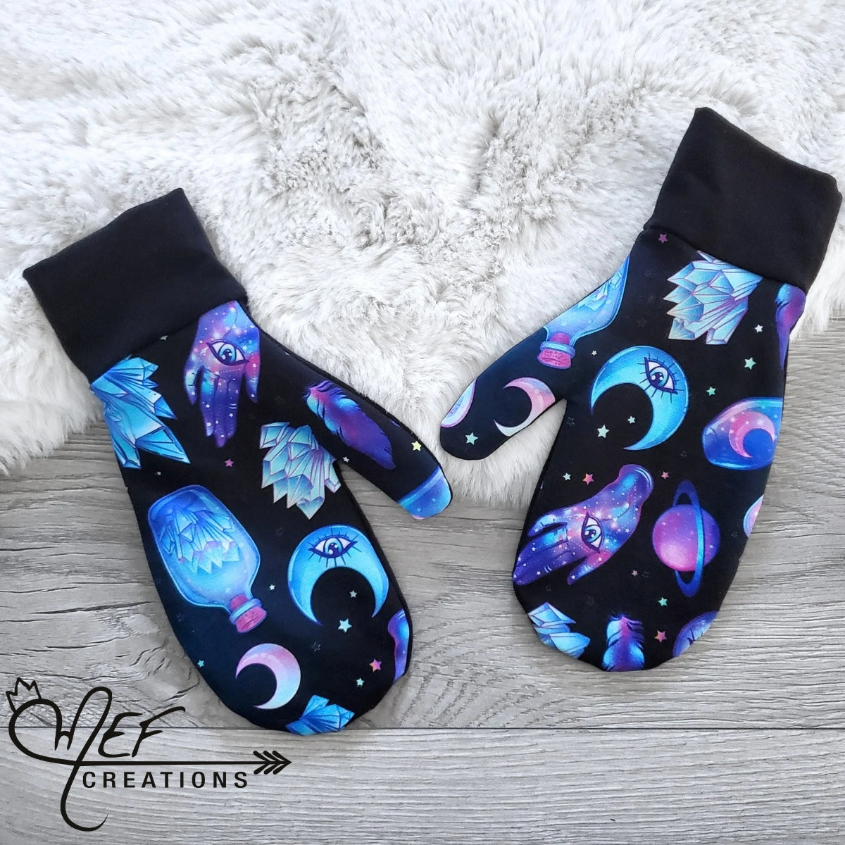 Mitaines femme sorcière M-L