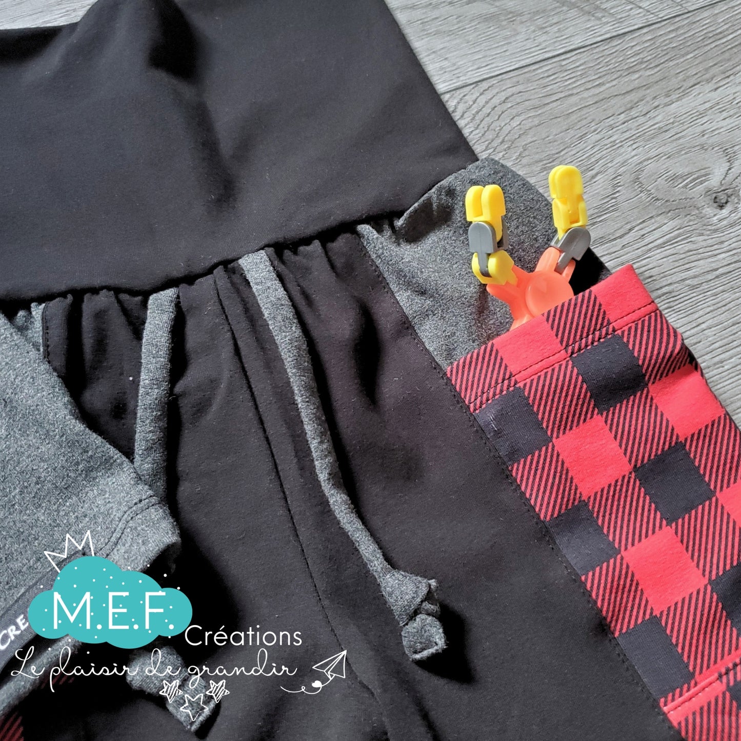 Short garçon plage et t-shirt garçon carreauté, LIQUIDATION, 3 à 5 ans