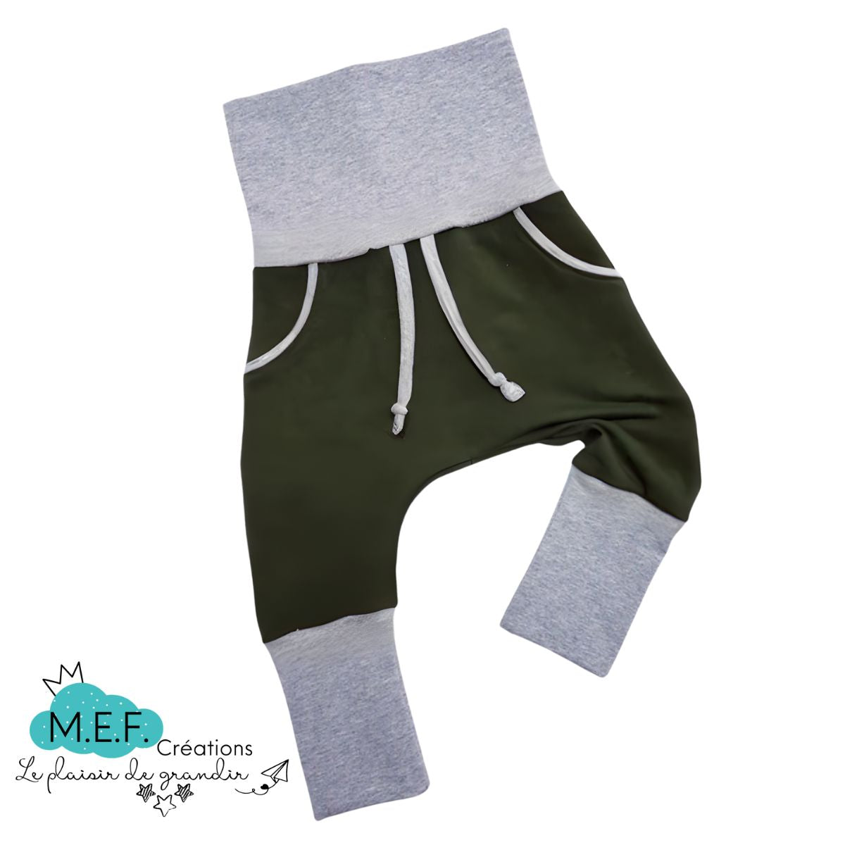 Pantalon évolutif garçon bicolore, 5 choix coloris