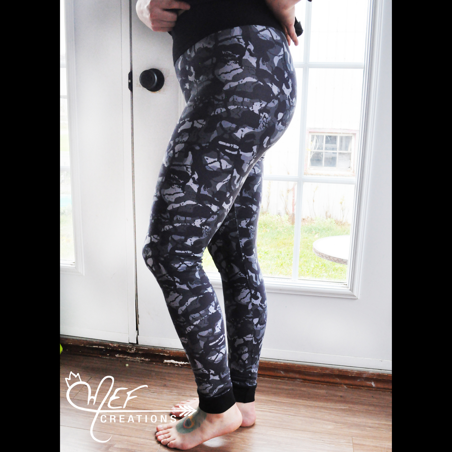 Legging femme camouflage