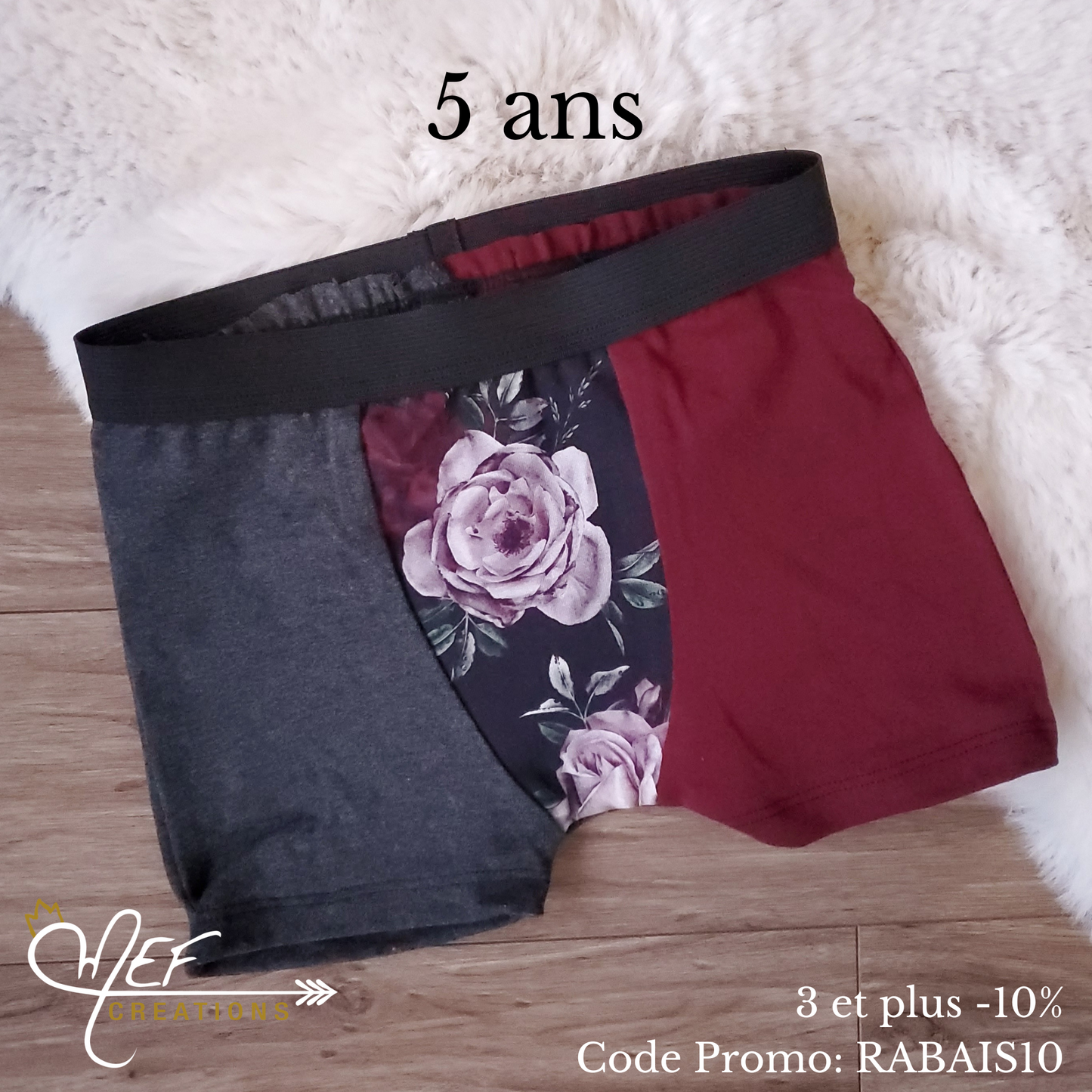 boxer enfant 5 ans, prêt-à-partir, fleuris bourgogne