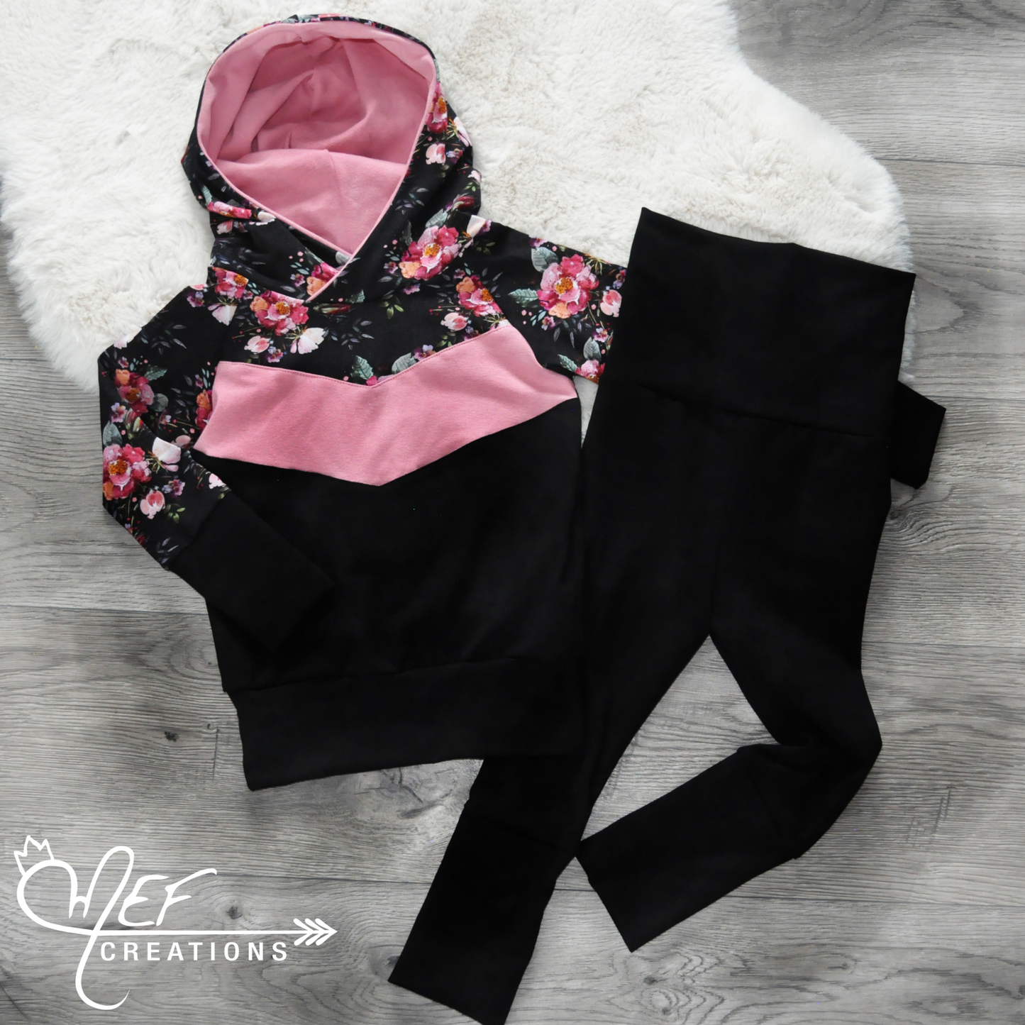 Hoodie fleuris mathilde, hoodie évolutif pour bébé et enfant