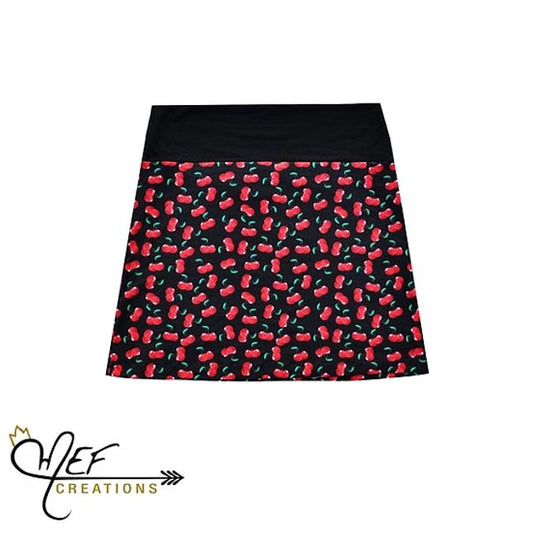 PRÊT-À-PARTIR, taille: Moyen/ medium, Jupe femme cerise  - vente finale -