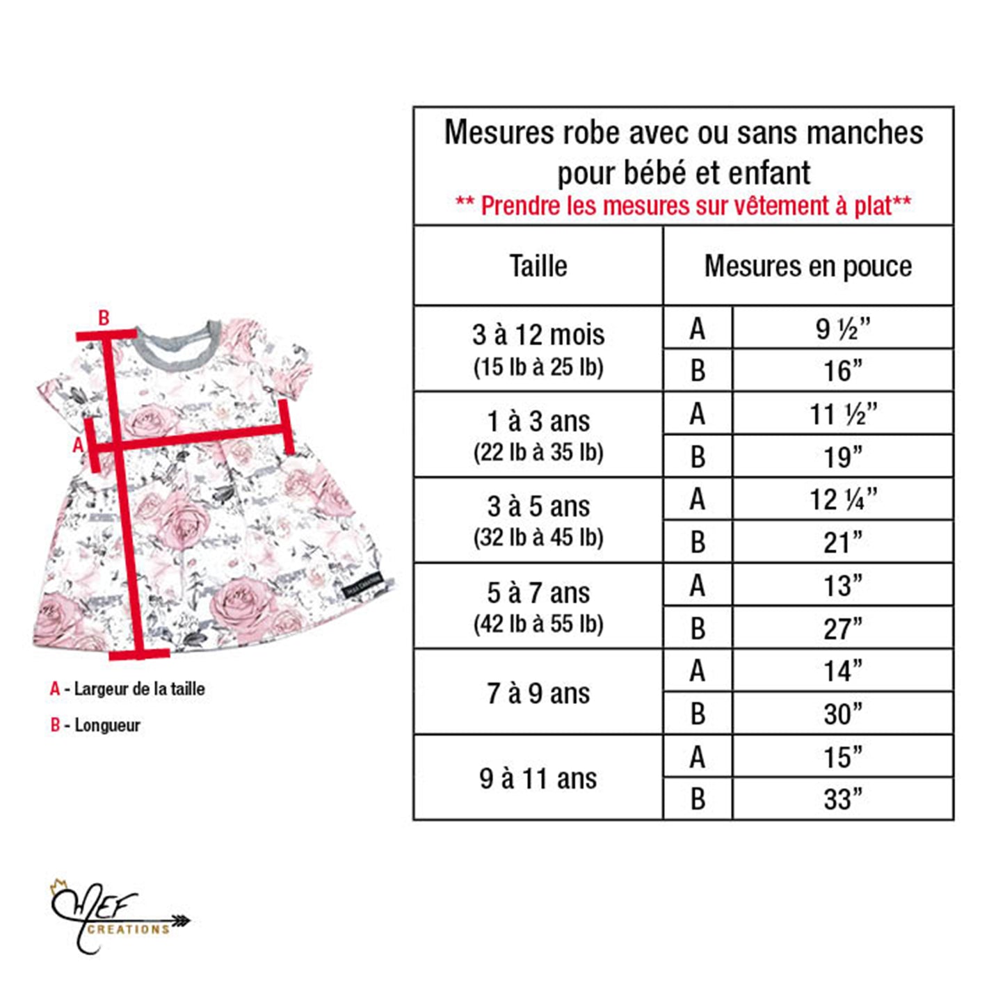 Robe carreauté plaid des fêtes pour enfant et bébé