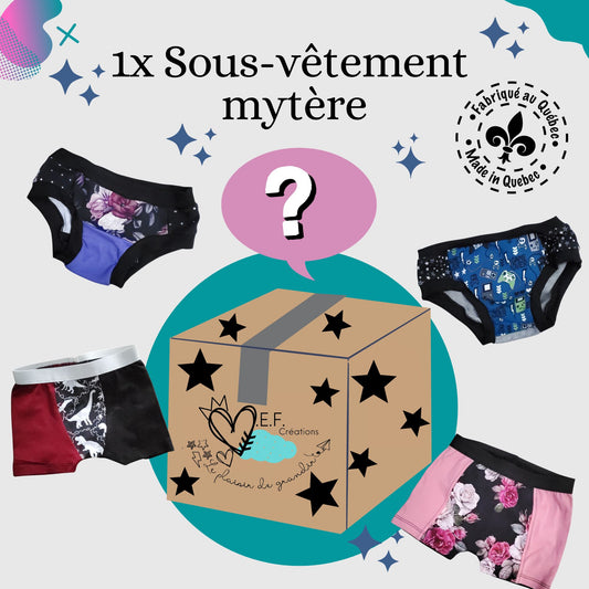 1X Sous-vêtement enfant , MYSTÈRE