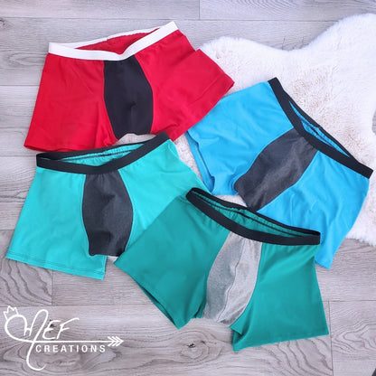 Boxer homme, les colorés