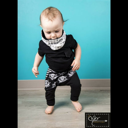 Pantalon évolutif pirate barre, PAP, 1 à 3 ans,