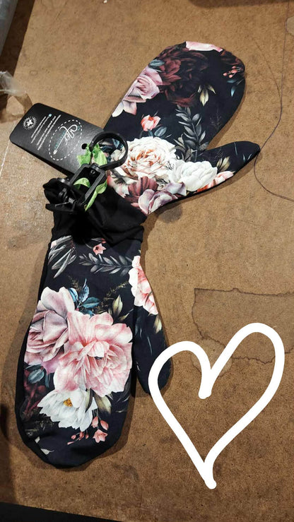 Commande personnalisé marjolaine rioux, 5 paires de mitaines