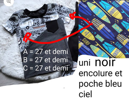 Commande personnalisé pour Liliane English, 3 t-shirt personnalisé