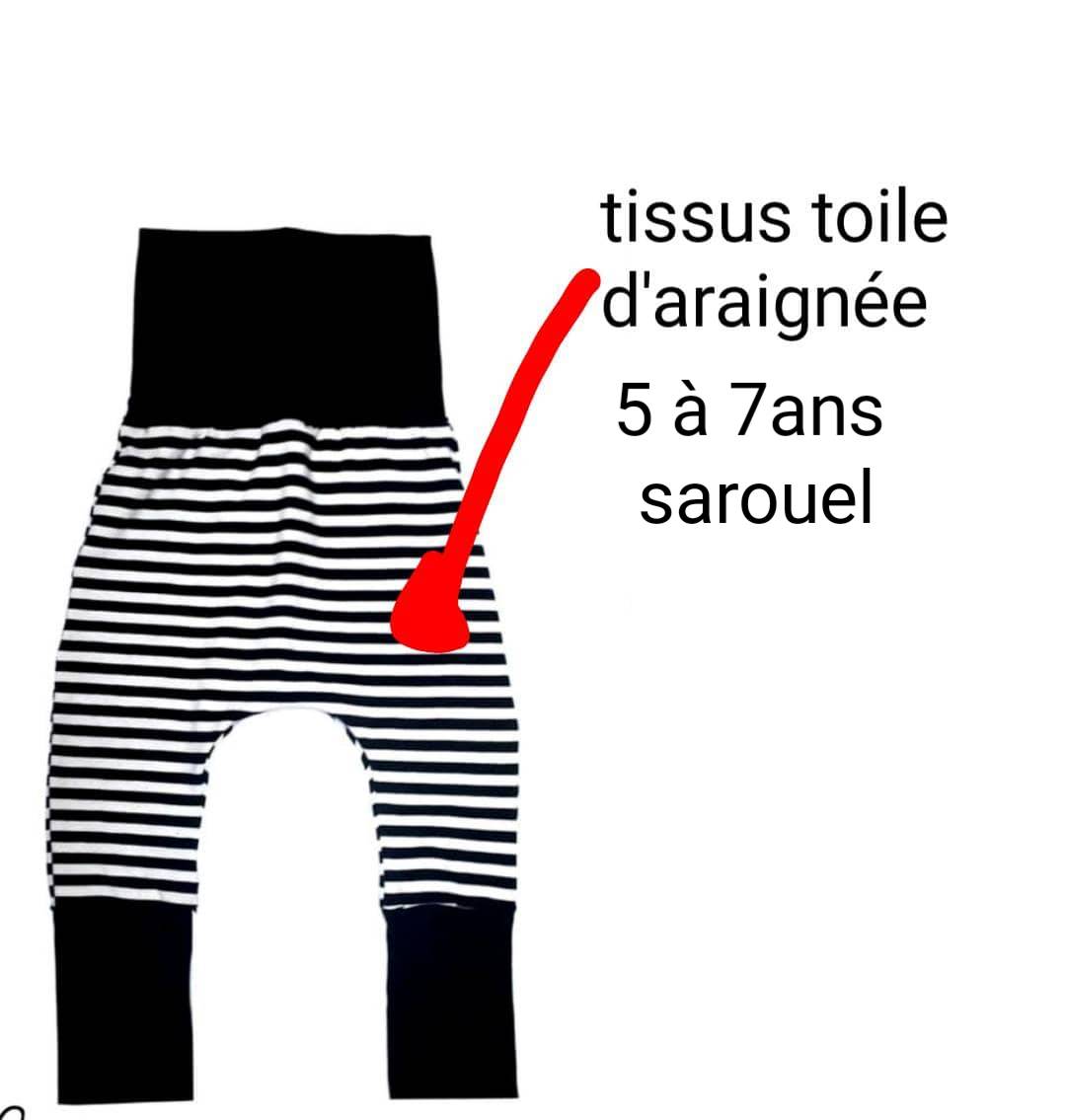 Commande personnalisé pour Marjolaine rioux 5 a 7ans