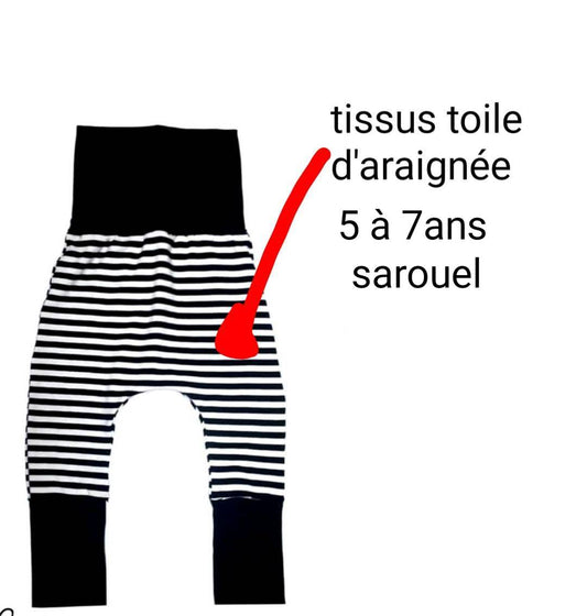 Commande personnalisé pour Marjolaine rioux 5 a 7ans