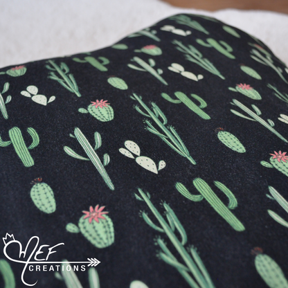 Coussin cactus pour le sol, en forme de tête de chat pour enfant