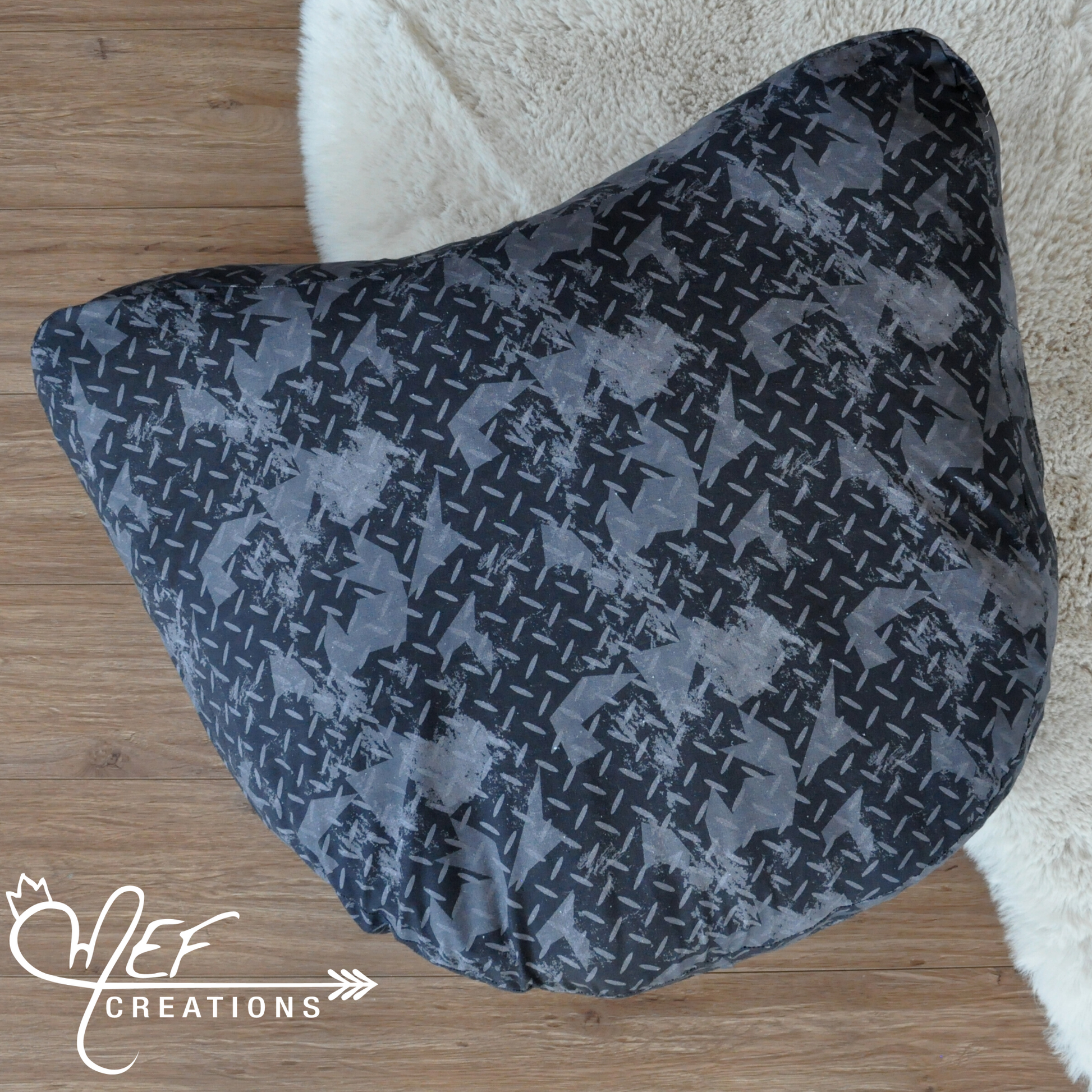 Coussin voiture pour le sol, en forme de tête de chat pour enfant –  mefcreations