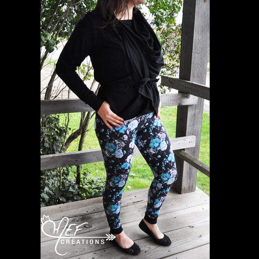Veste femme au multilook - version noir - Collection hiver 2021