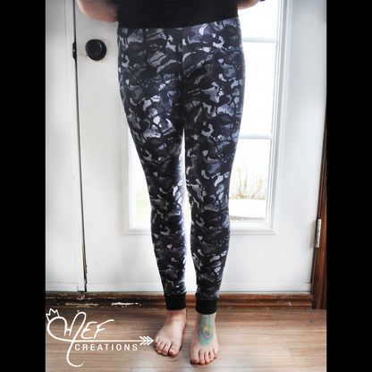 Legging femme camouflage