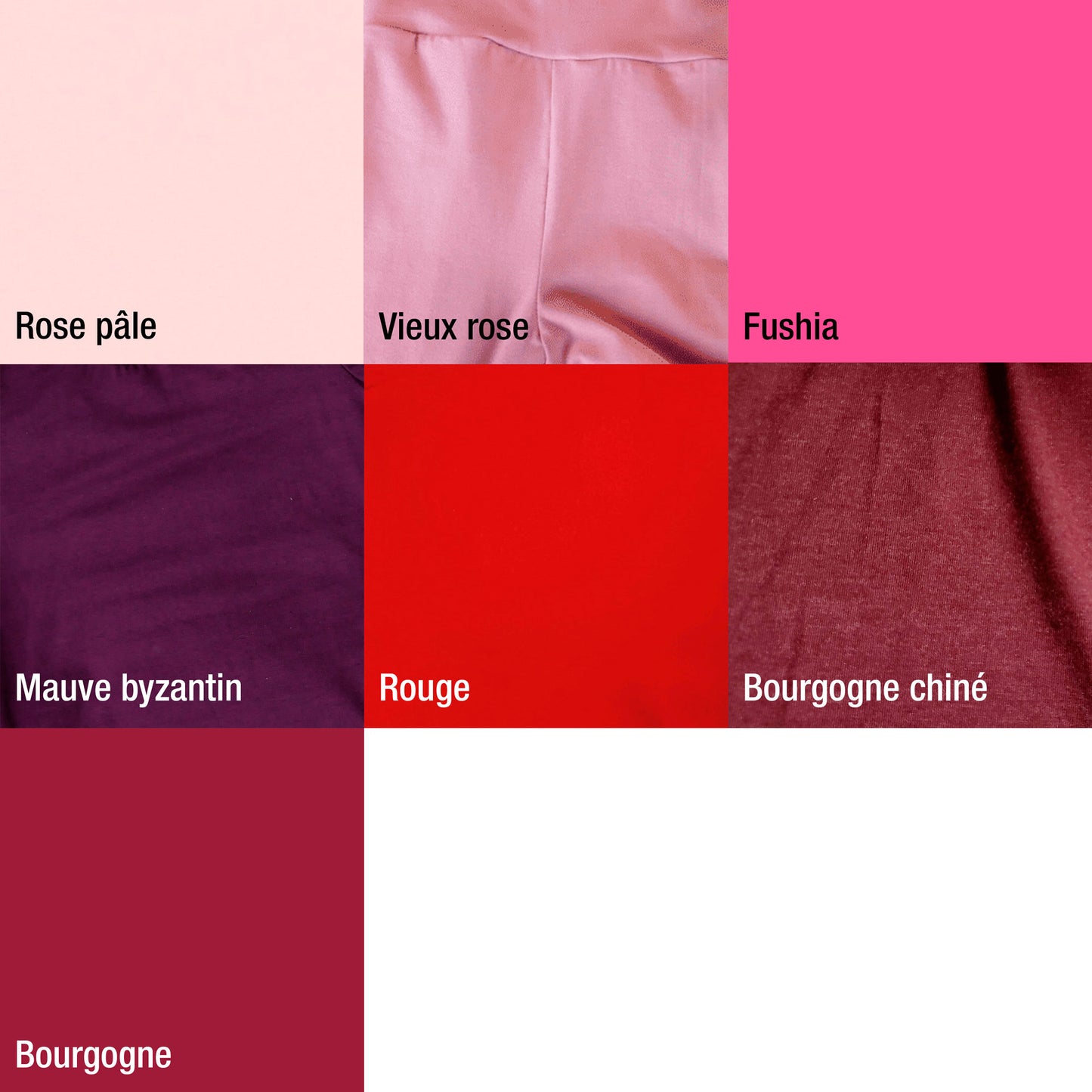 Pantalon évolutif, coupe sarouel - COULEURS CHAUDES - 15 choix coloris unis -