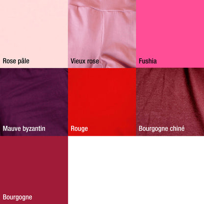 T-shirt garçon manches longues, empiècement MARINE, 12 coloris