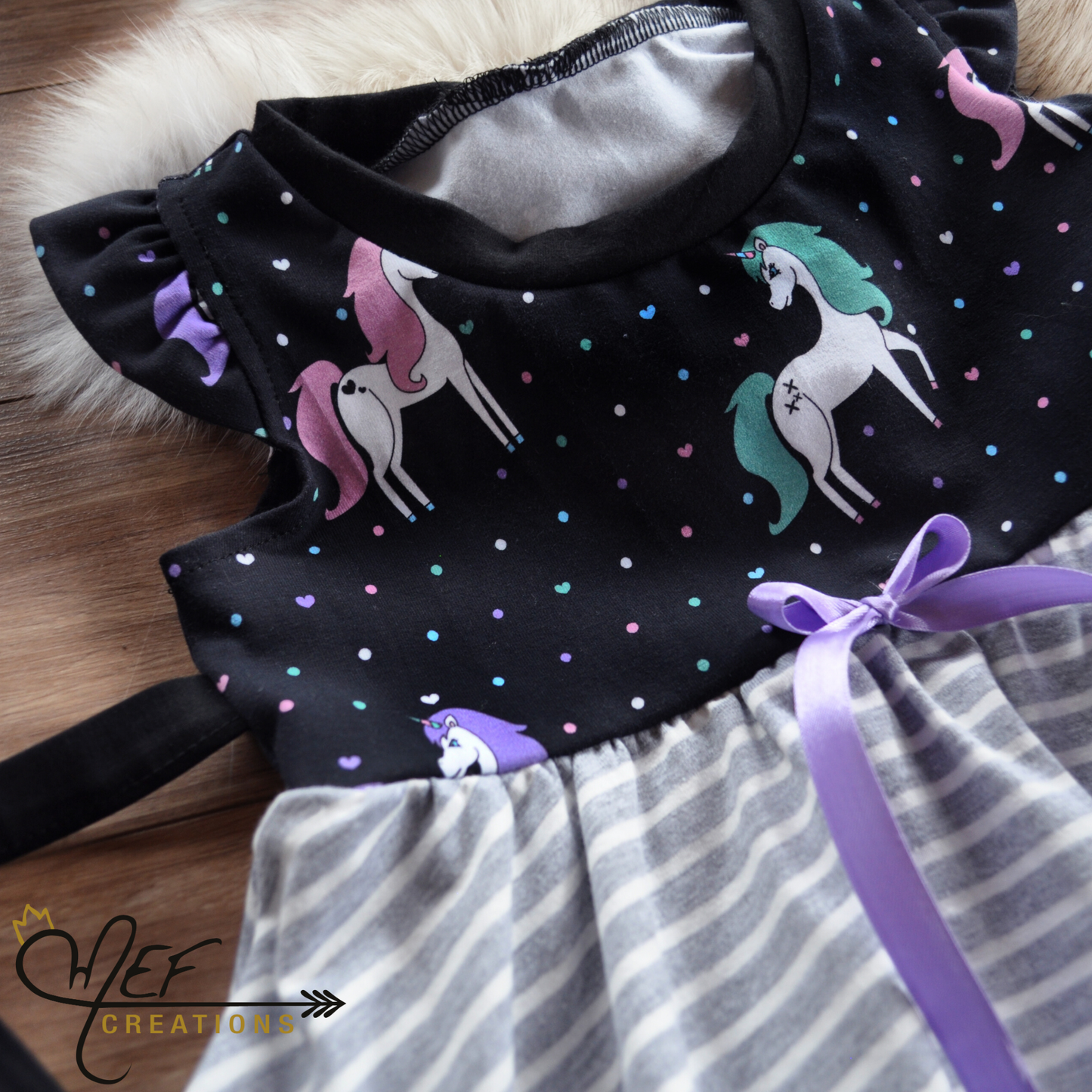 Robe licorne, MOTIF EXCLUSIF MEF