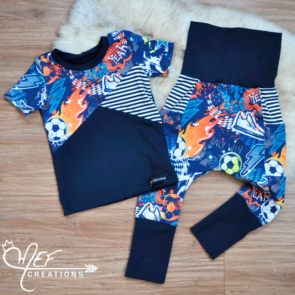 T-shirt soccer pour bébé et enfant