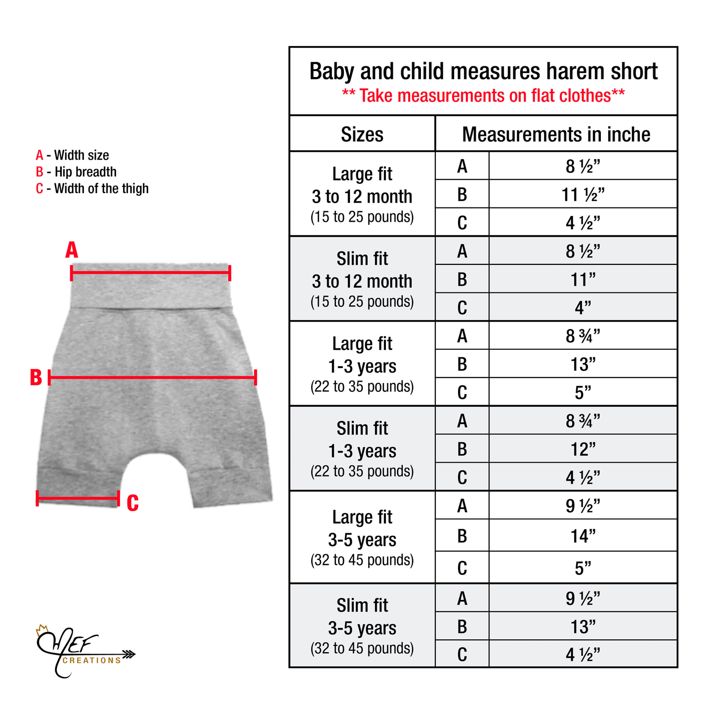 Short garçon guitare, MOTIF EXCLUSIF MEF