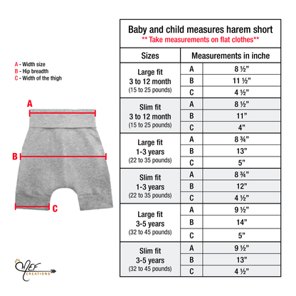 Short garçon guitare, MOTIF EXCLUSIF MEF