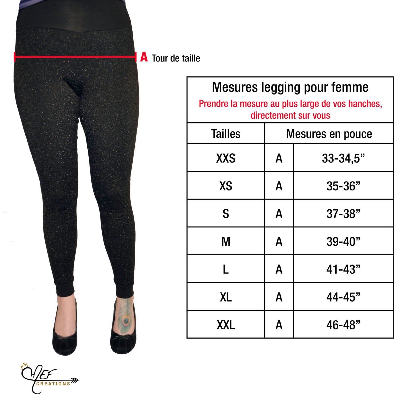 Legging femme camouflage