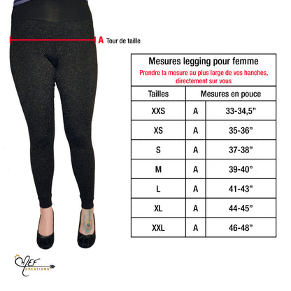 Legging femme camouflage